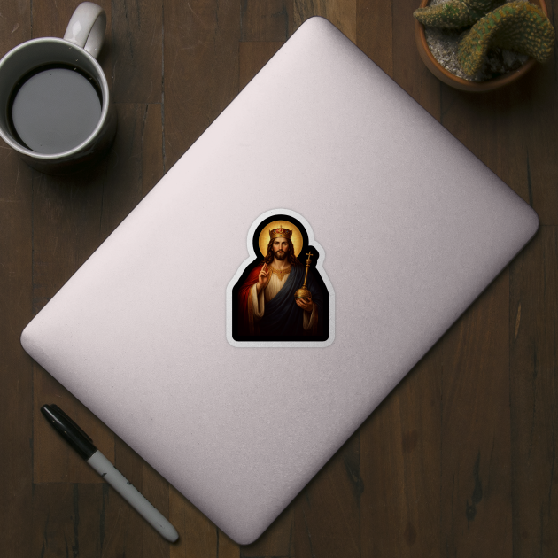 Christ the King – Pantocrator Icon (Catholic Art) by Christian by Grace SINCE 2013